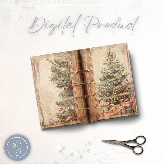 Classic Christmas Journal Cover