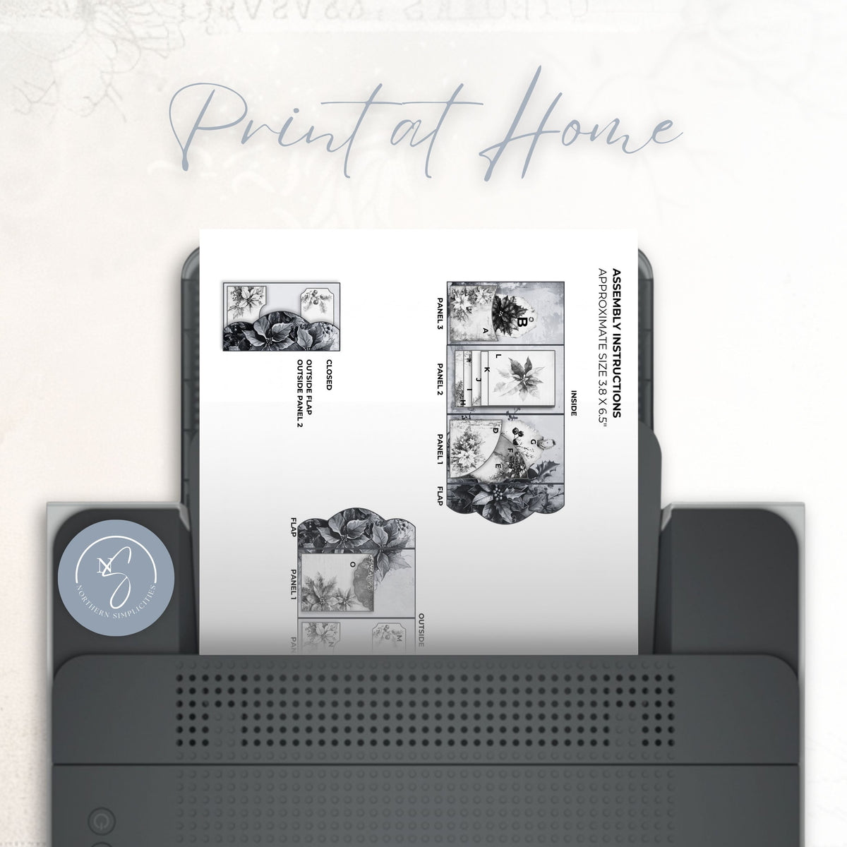 Poinsettia Perfection Folio