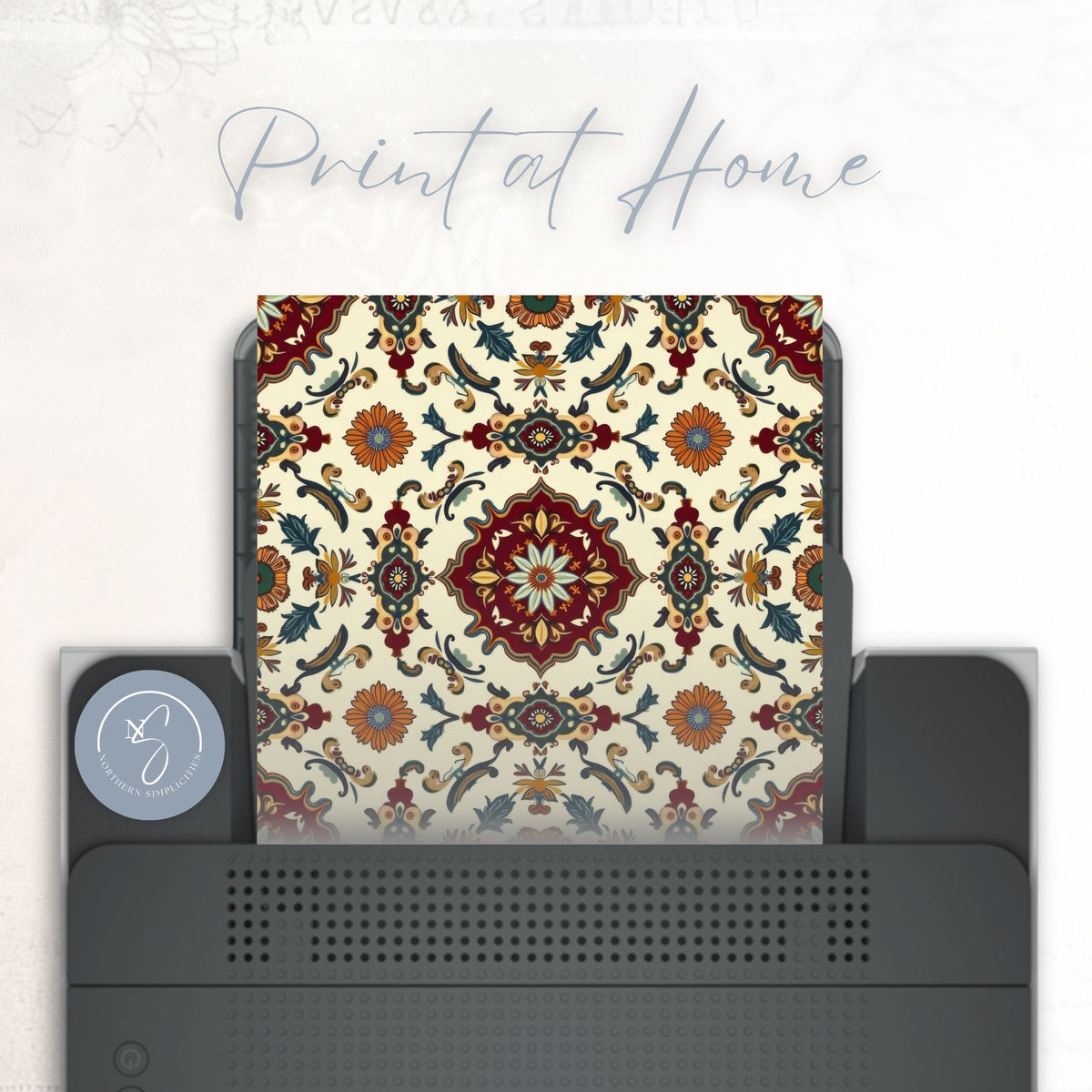 Persian Heritage Seamless Papers