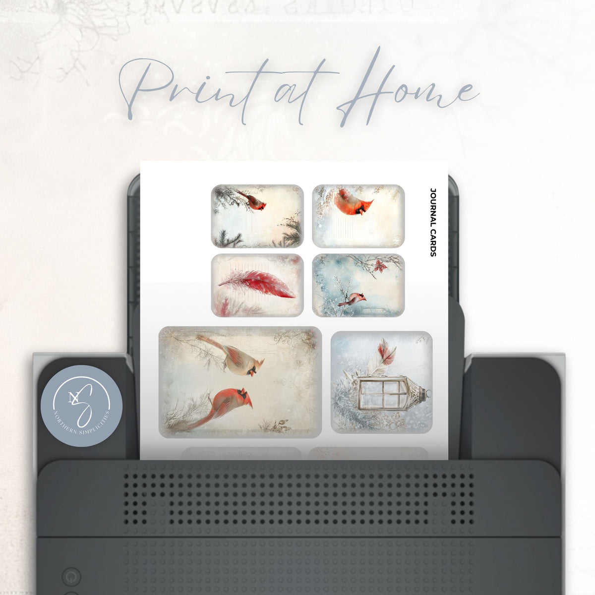 Cardinal Whispers Cards and Envelopes