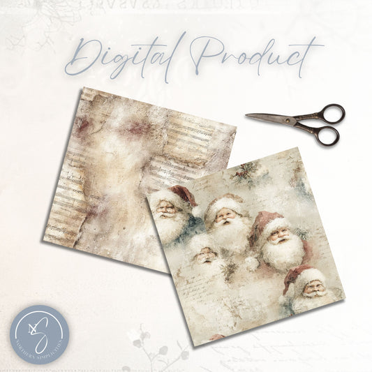 North Pole Seamless Papers