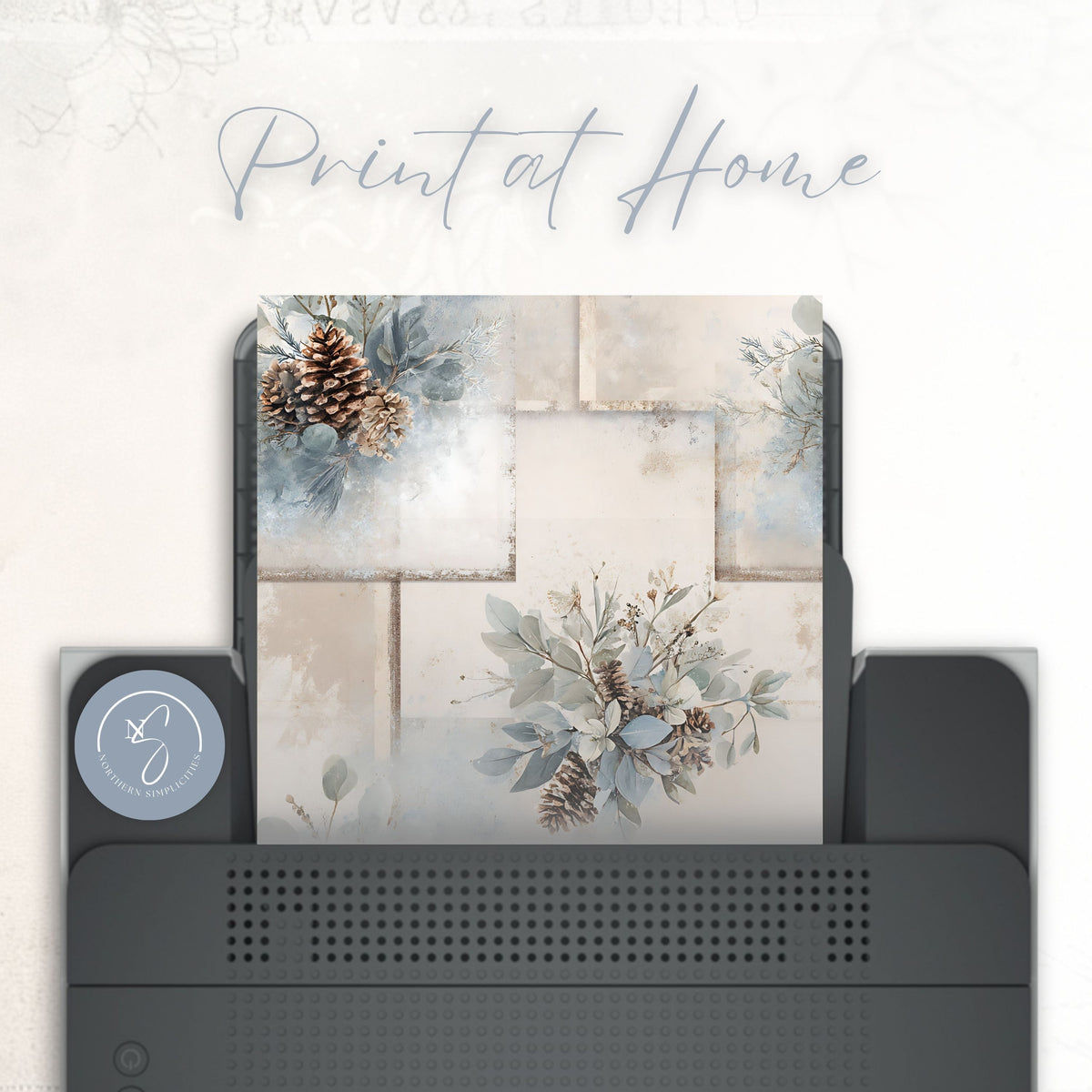 Winter Melodies Seamless Papers