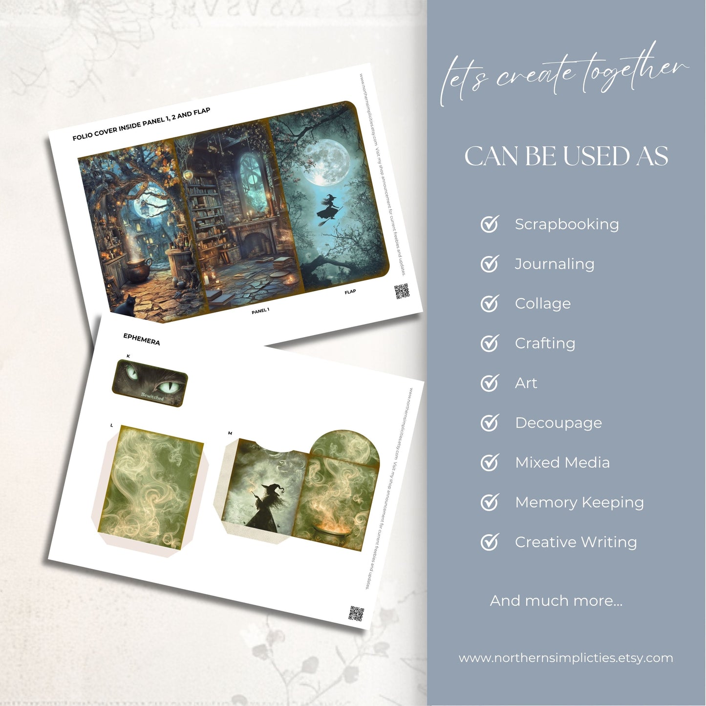 Spooky Reflections Folio Kit