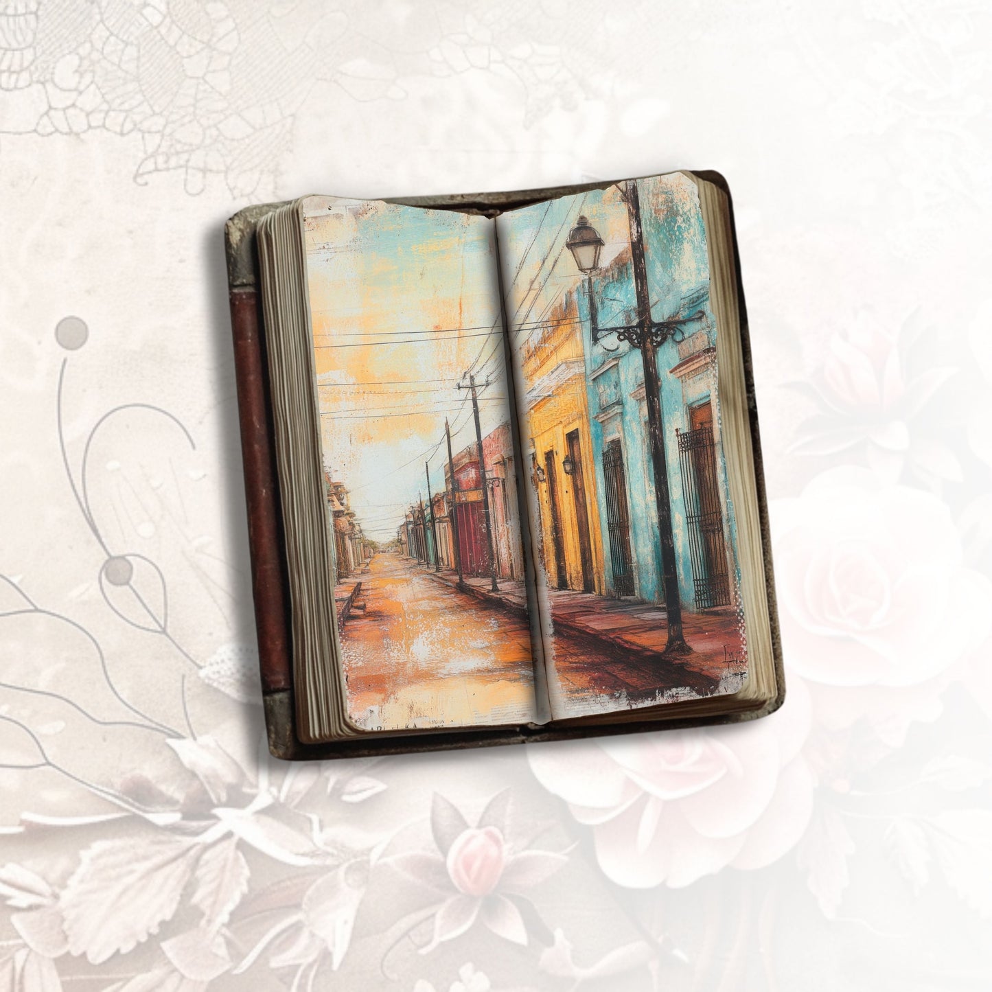 Casa de Recuerdos Tall Journal Pages