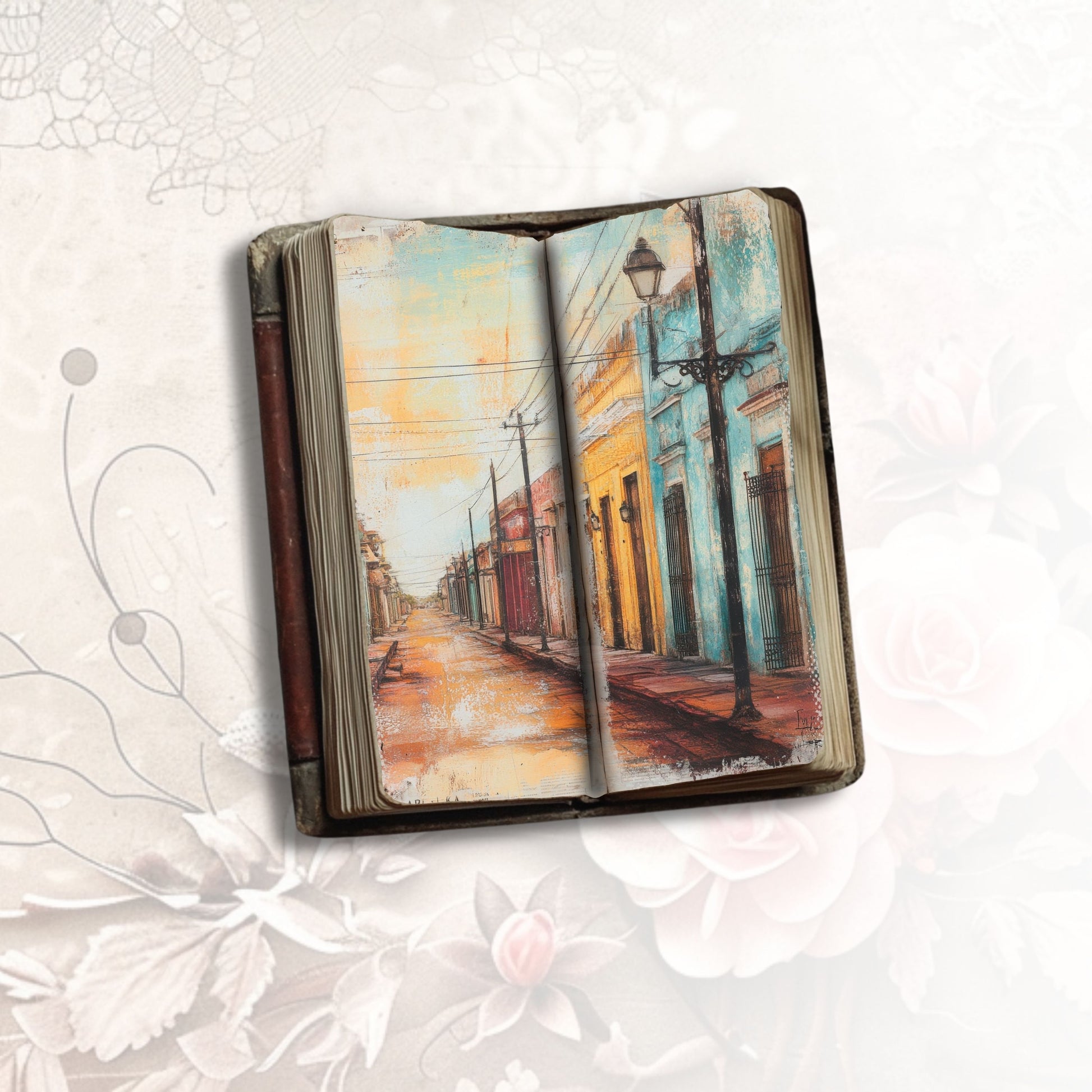 Casa de Recuerdos Tall Journal Pages