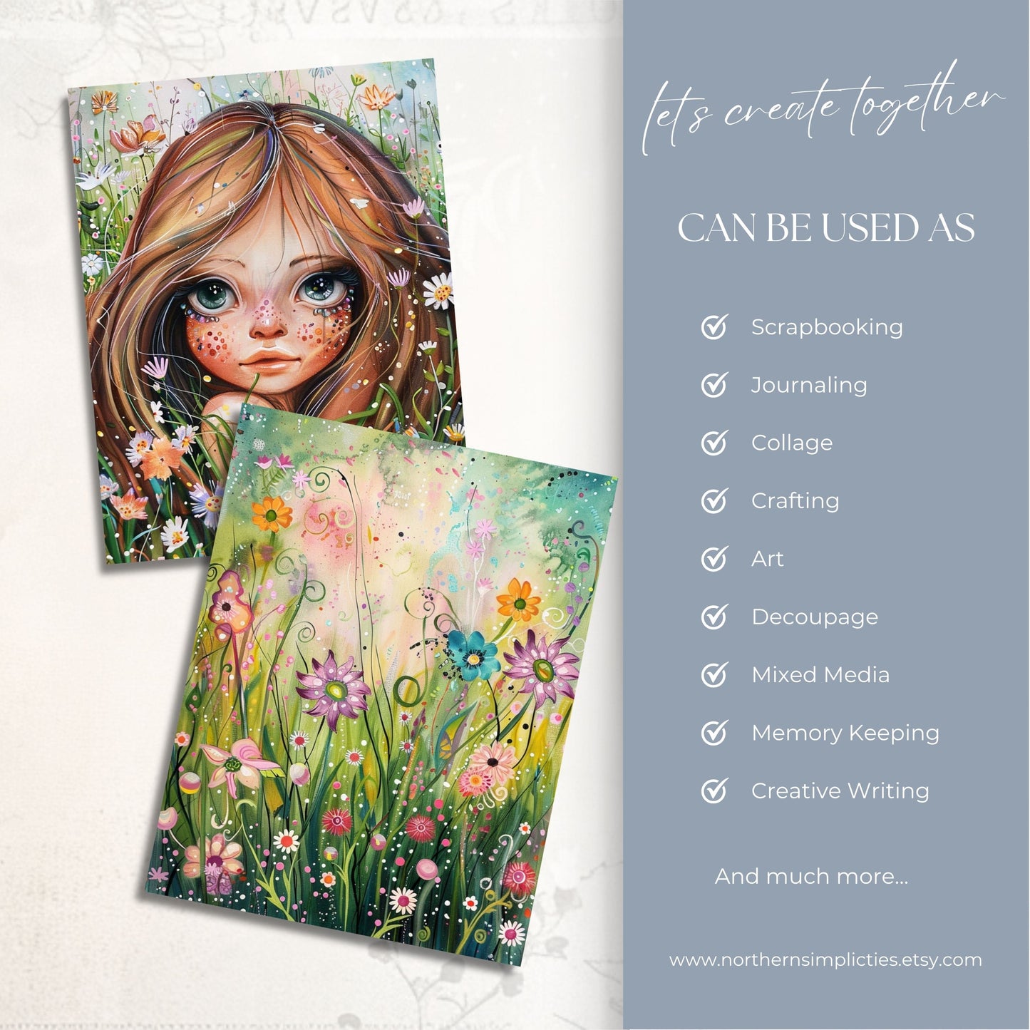 Delightful Dreamer Tall Journal Papers