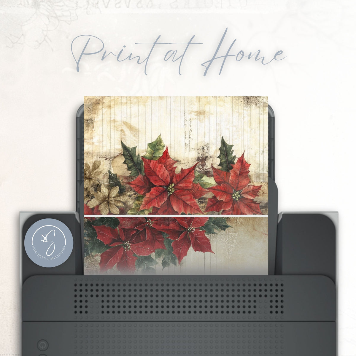 Poinsettia Perfection Journal Papers