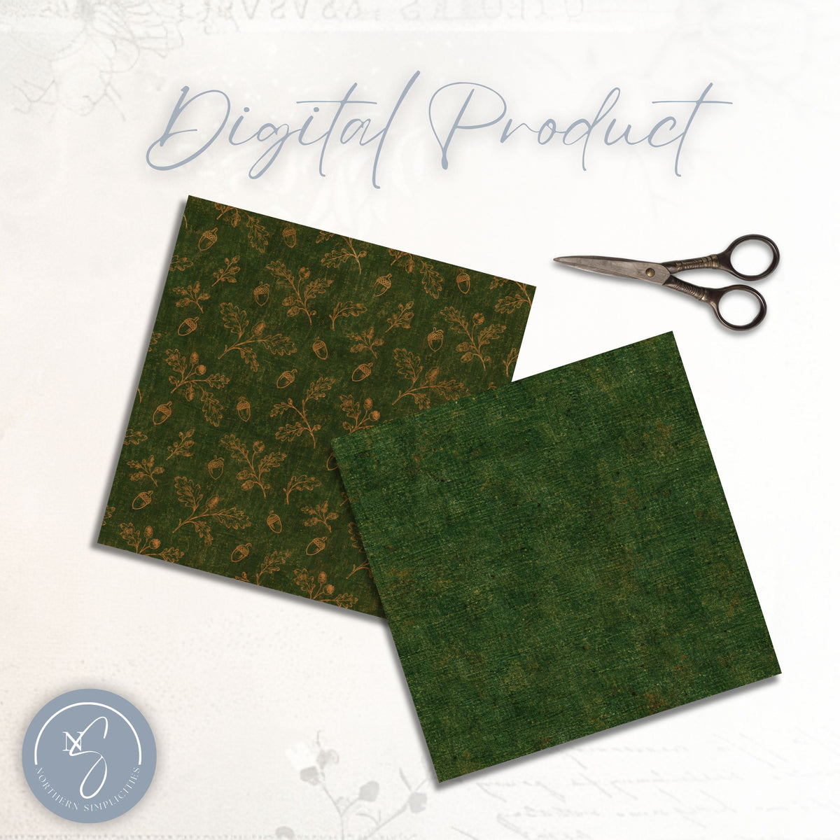 Autumn Threads Seamless Papers