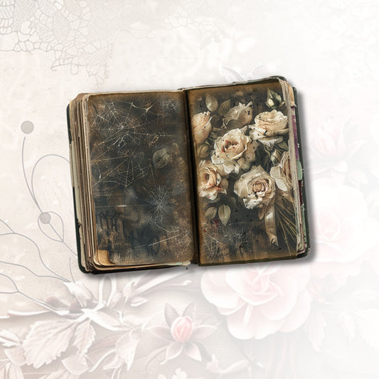 Haunted Blooms Journal Pages