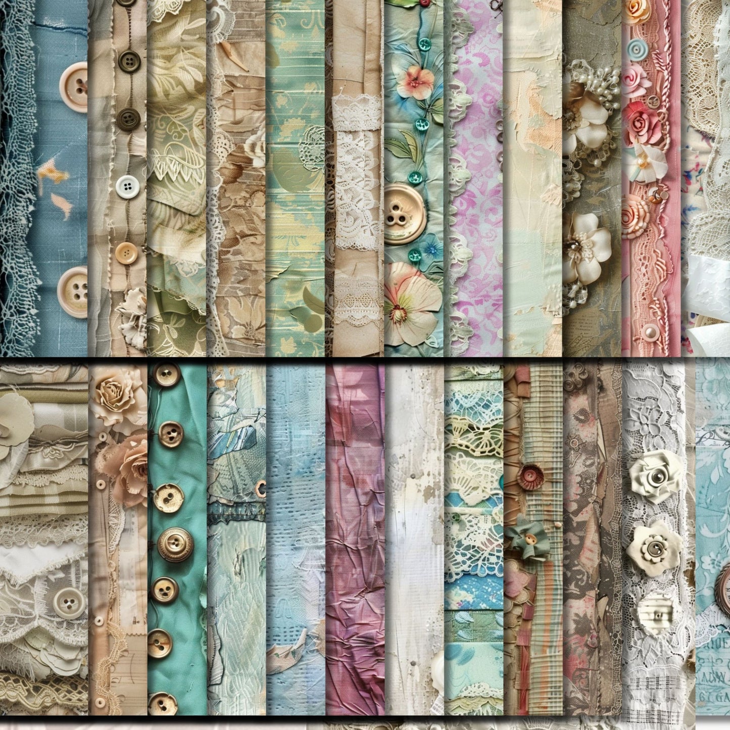 Vintage Textures Seamless Papers