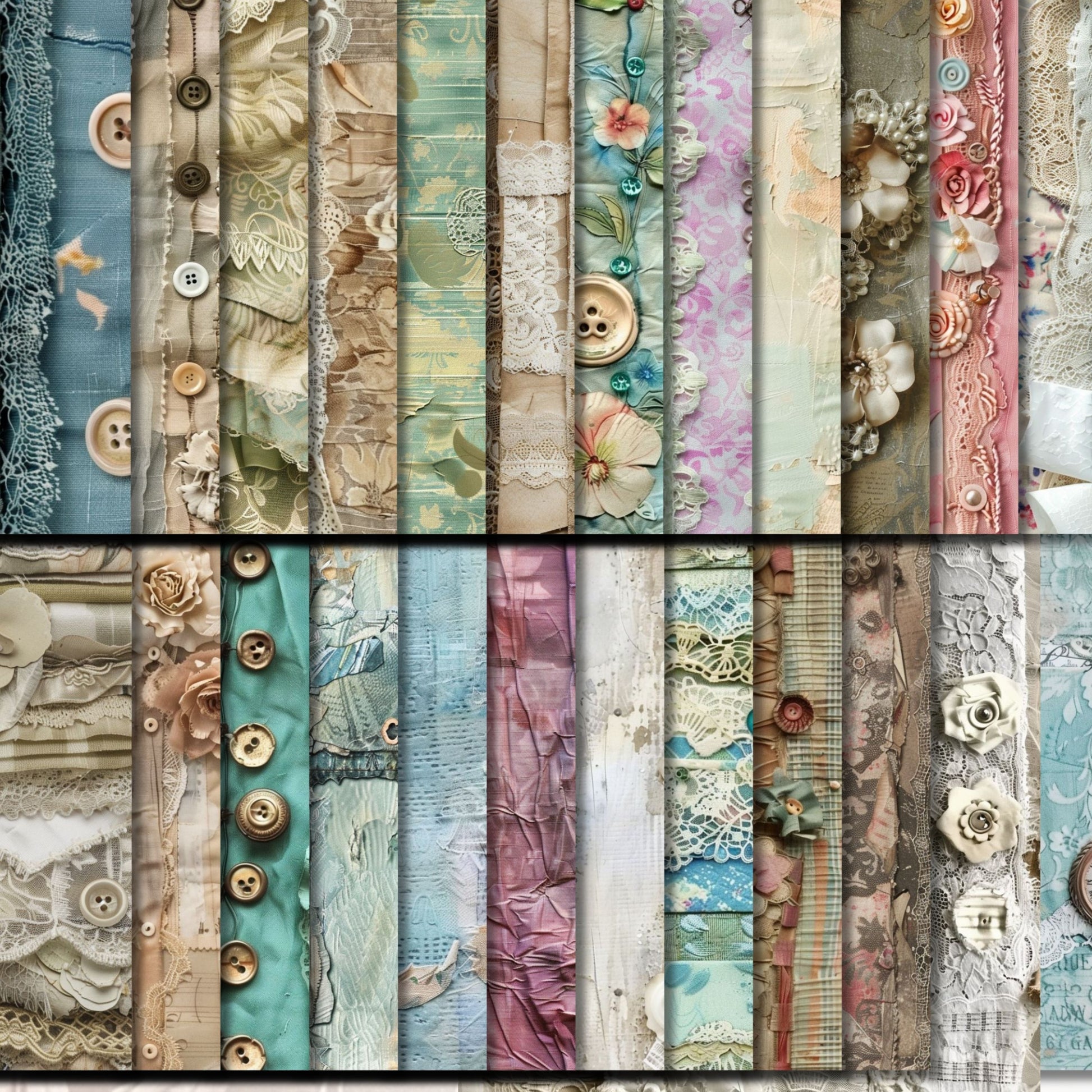 Vintage Textures Seamless Papers