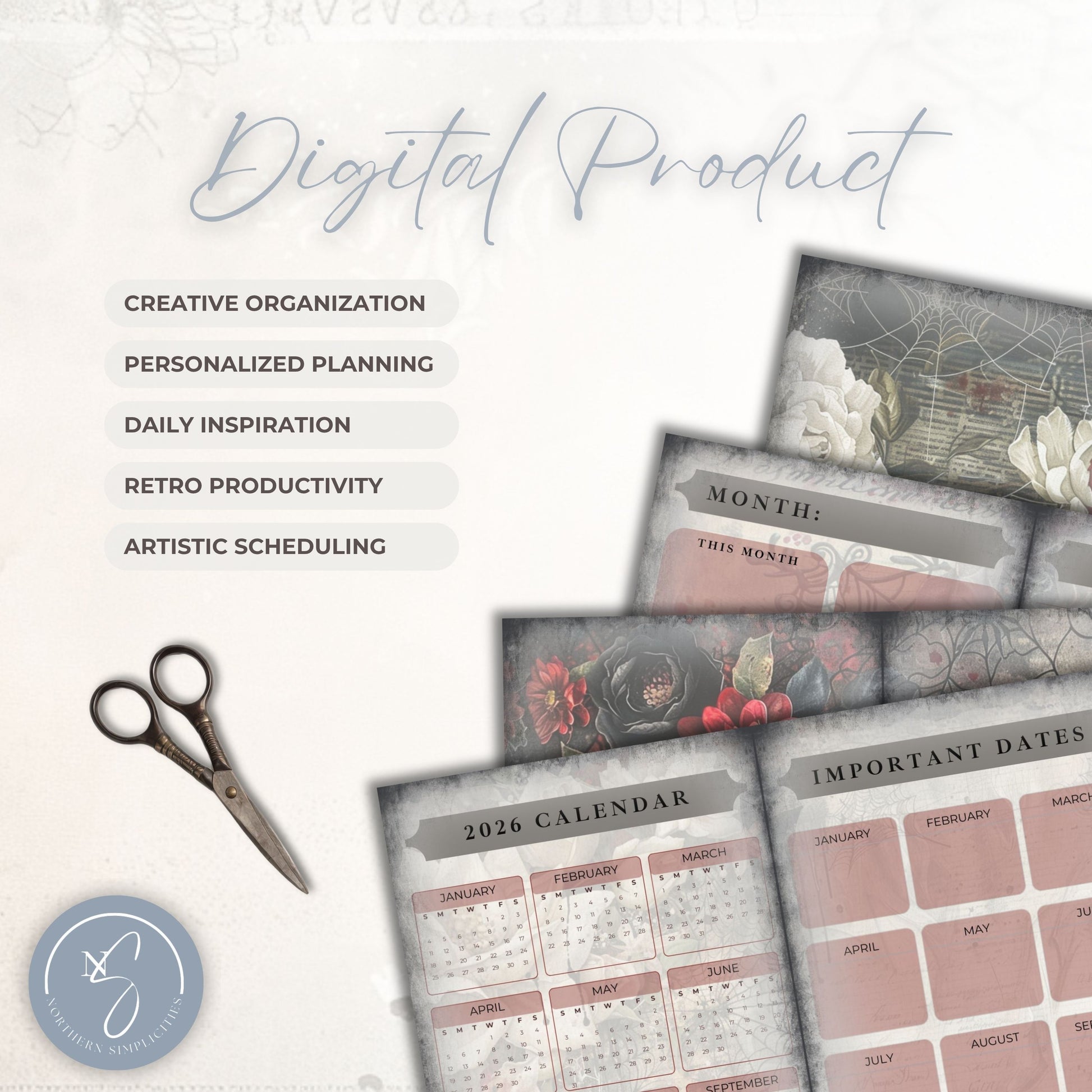Haunted Blooms Junk Planner