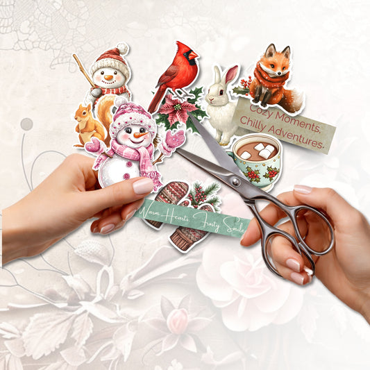 Frosty Friends Fussy Cuts