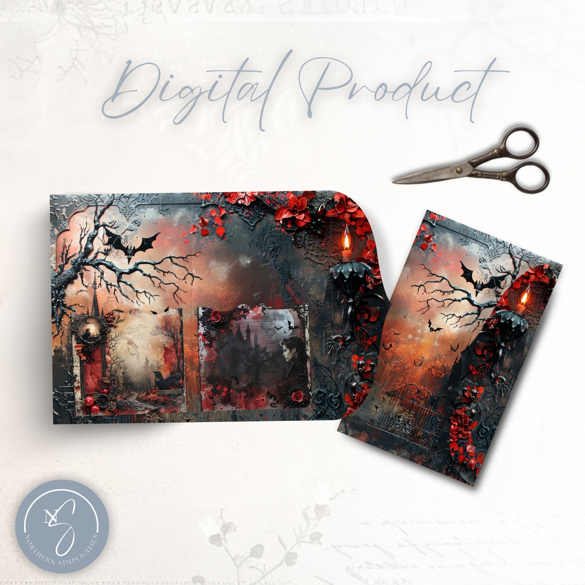 Haunted Hollow Folio Kit