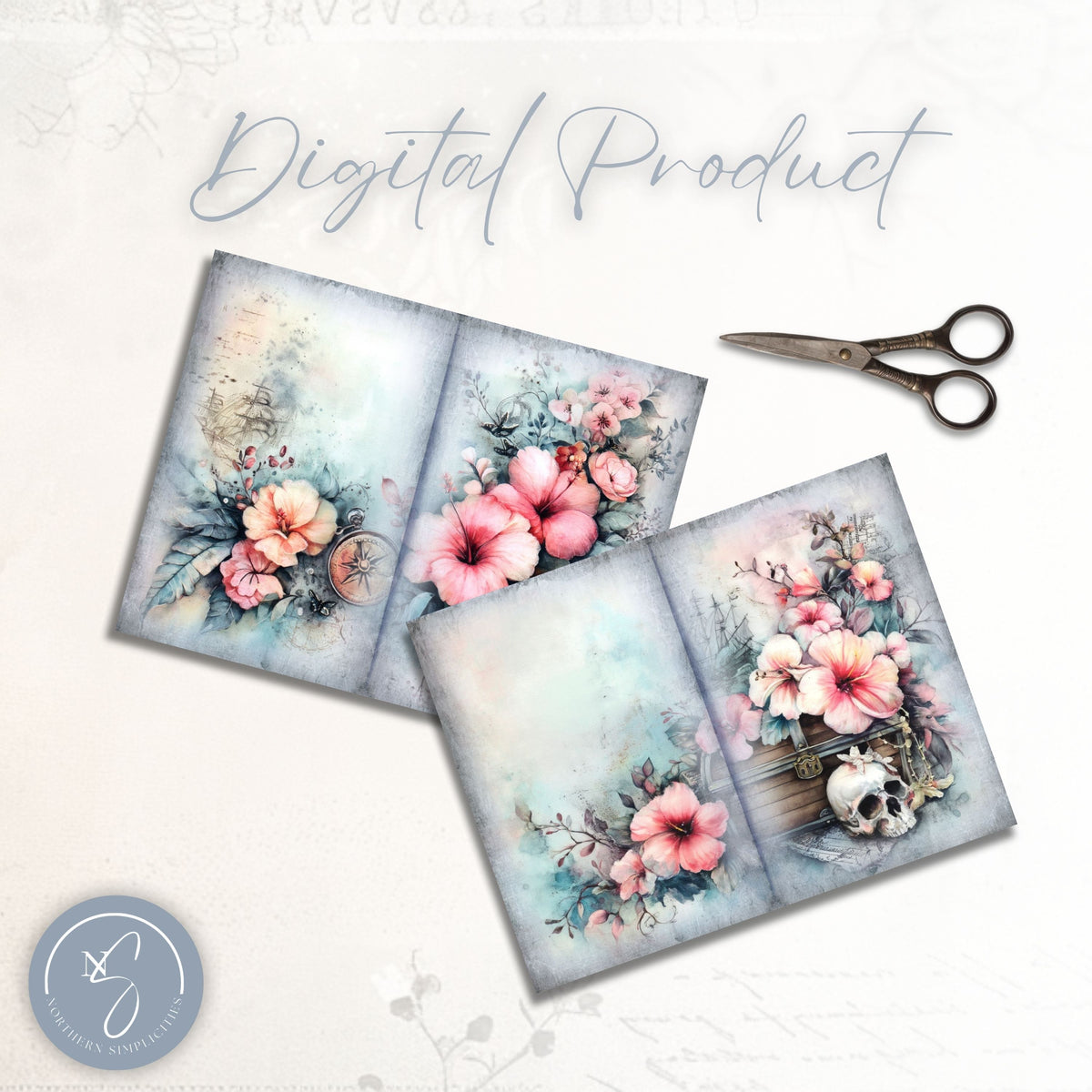 Shabby Treasures Journal Pages