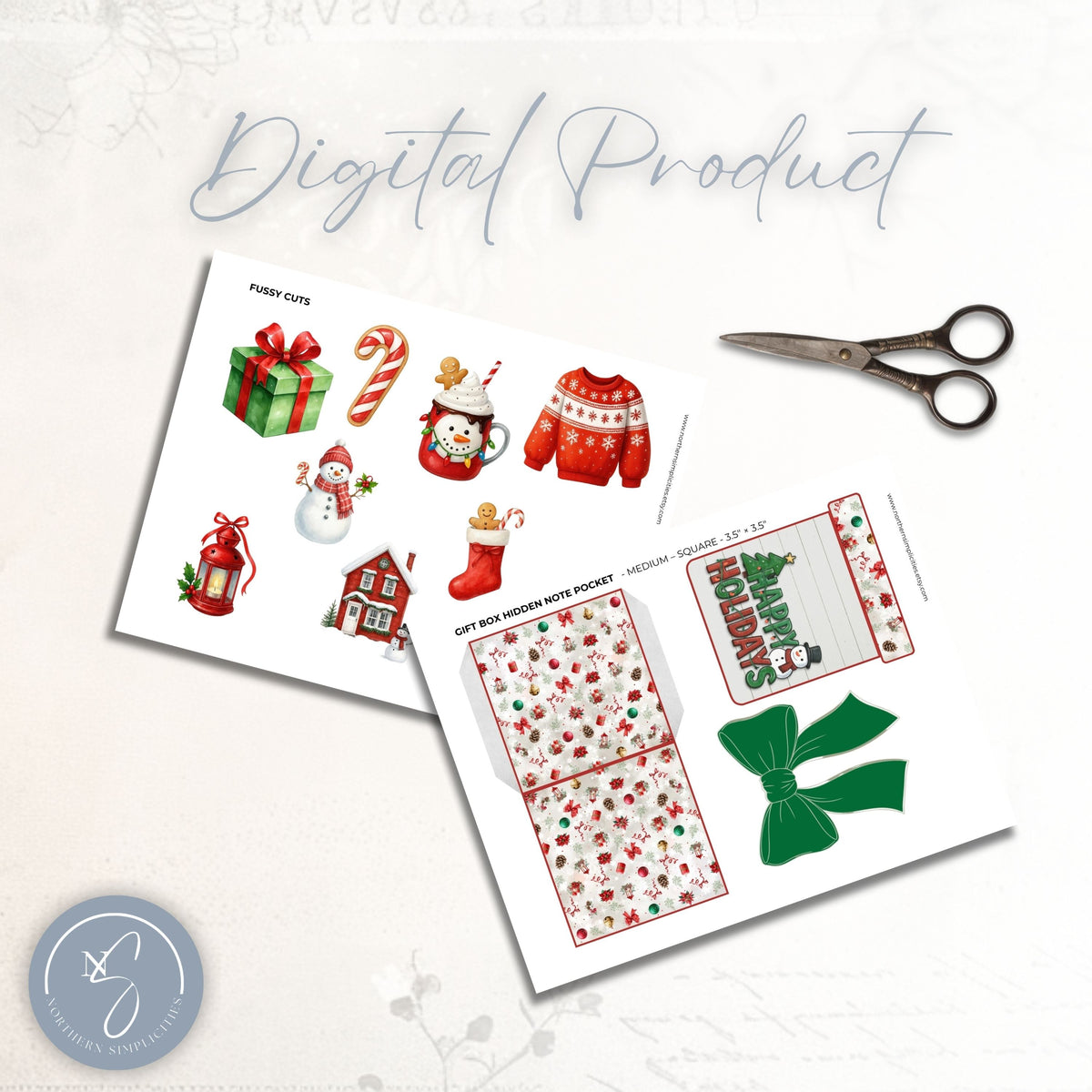Secret Santa Hidden Notes