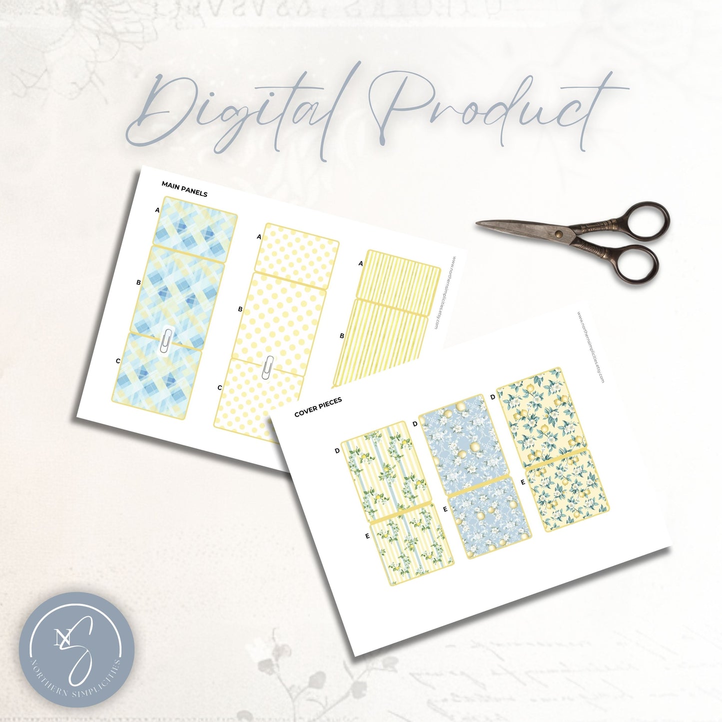 Citrus Charm Hidden Paperclips