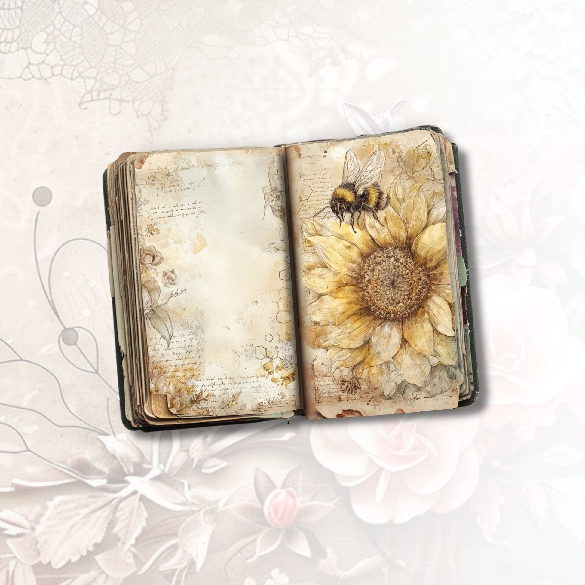Honey Garden Journal Pages