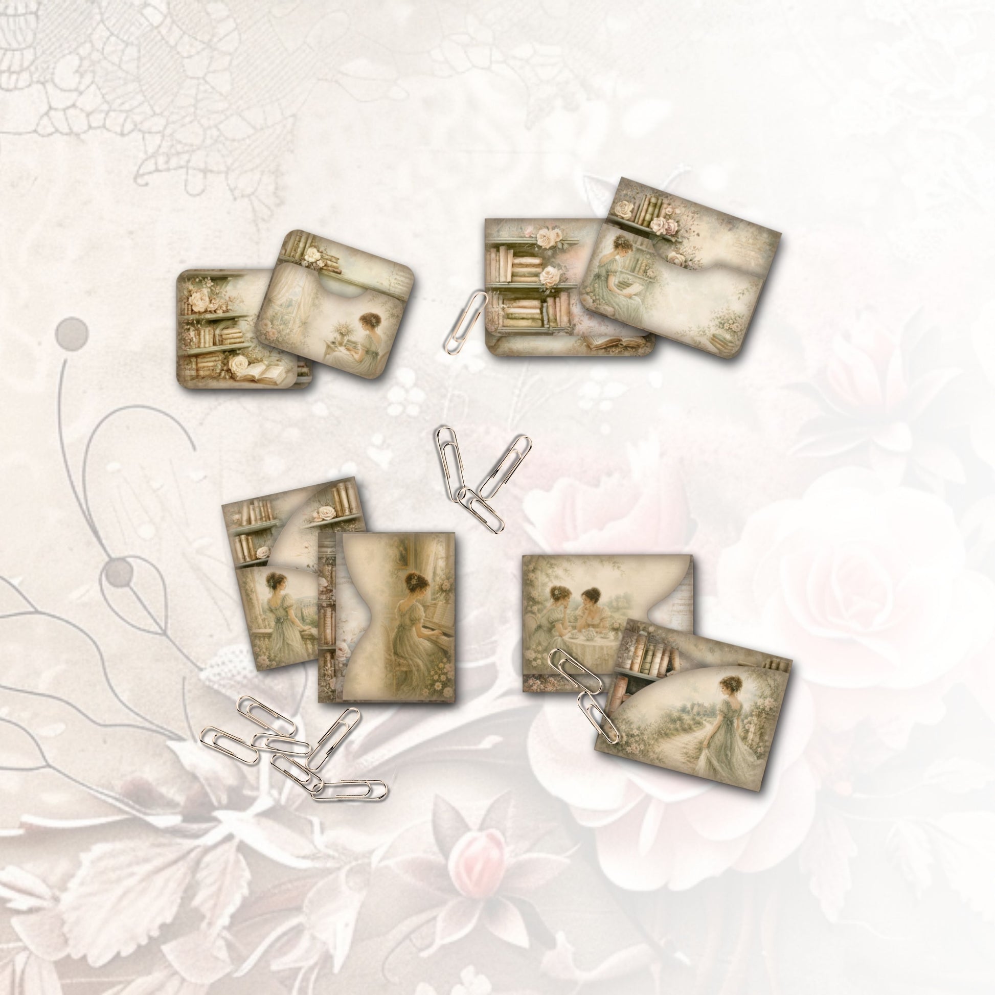 Regency Sense Hidden Paperclip Ephemera