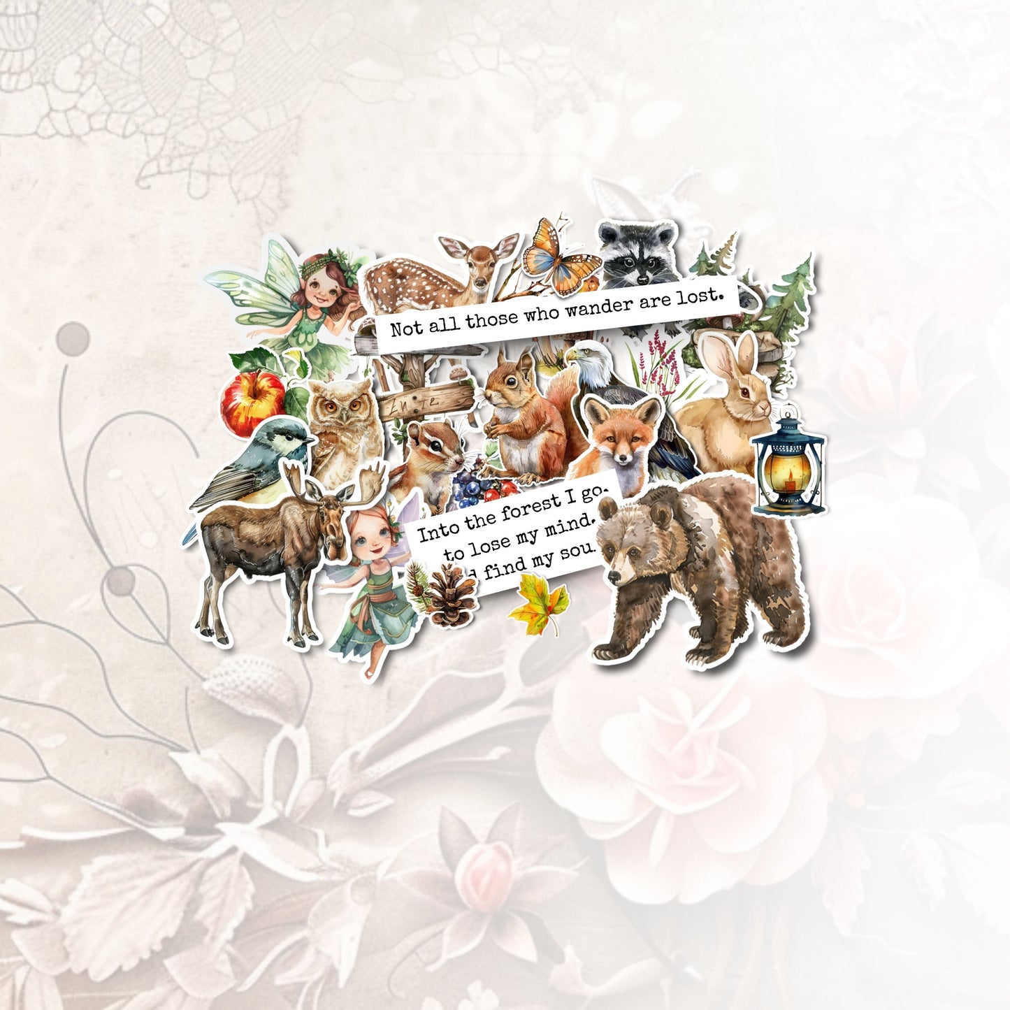 Enchanted Woodland Fussy Cuts