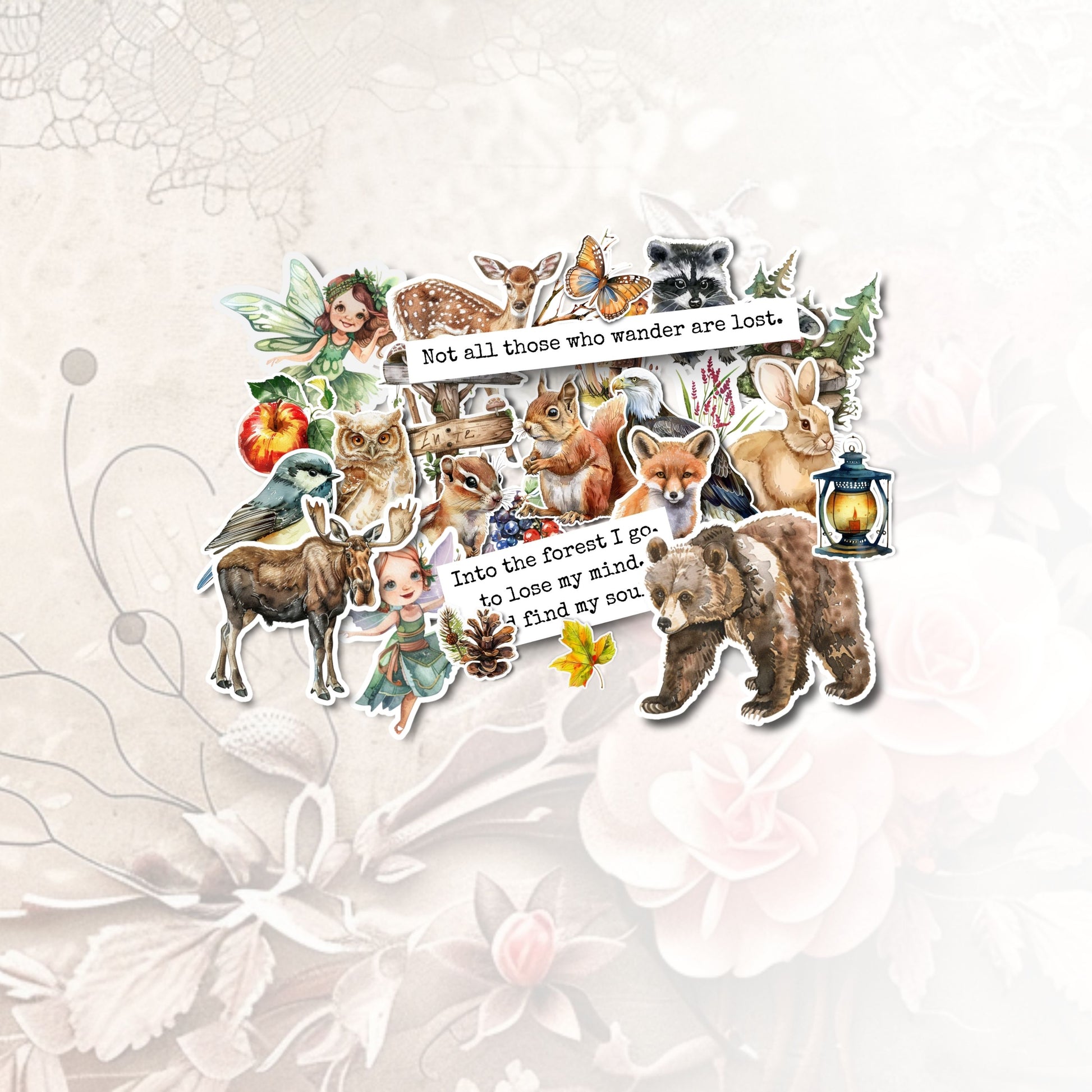Enchanted Woodland Fussy Cuts