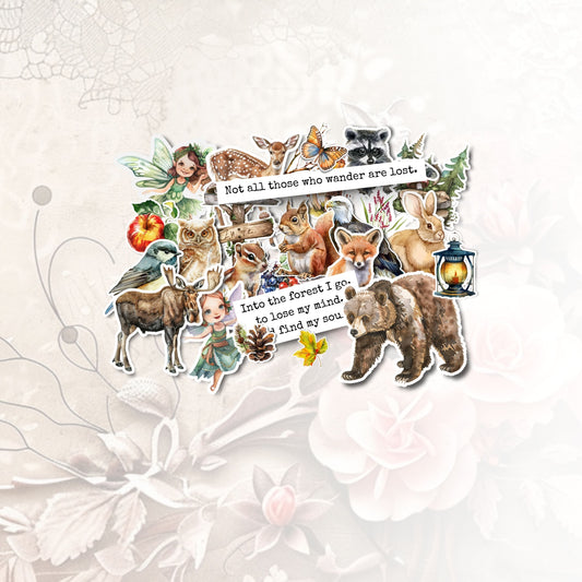 Enchanted Woodland Fussy Cuts