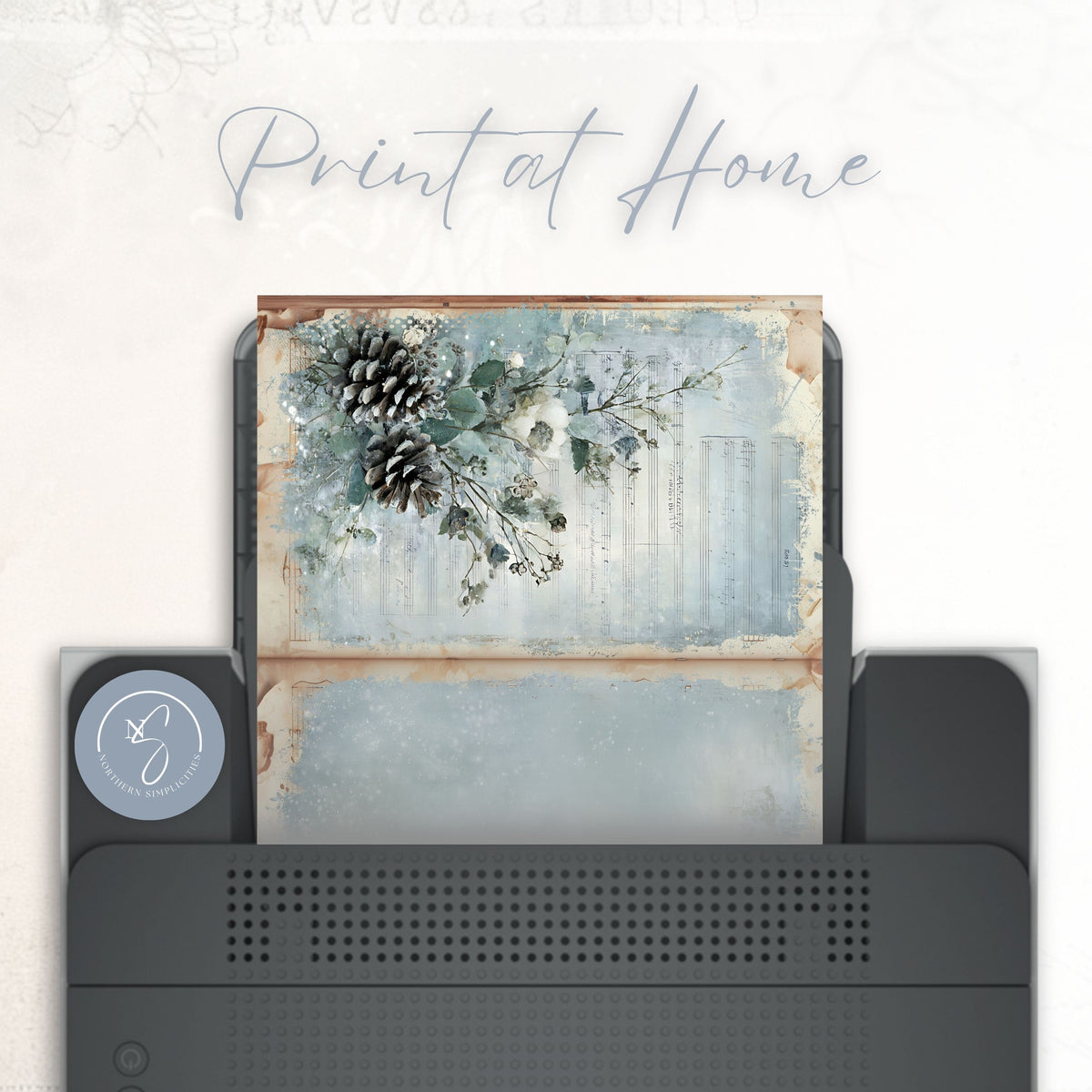 Winter Melodies Journal Pages