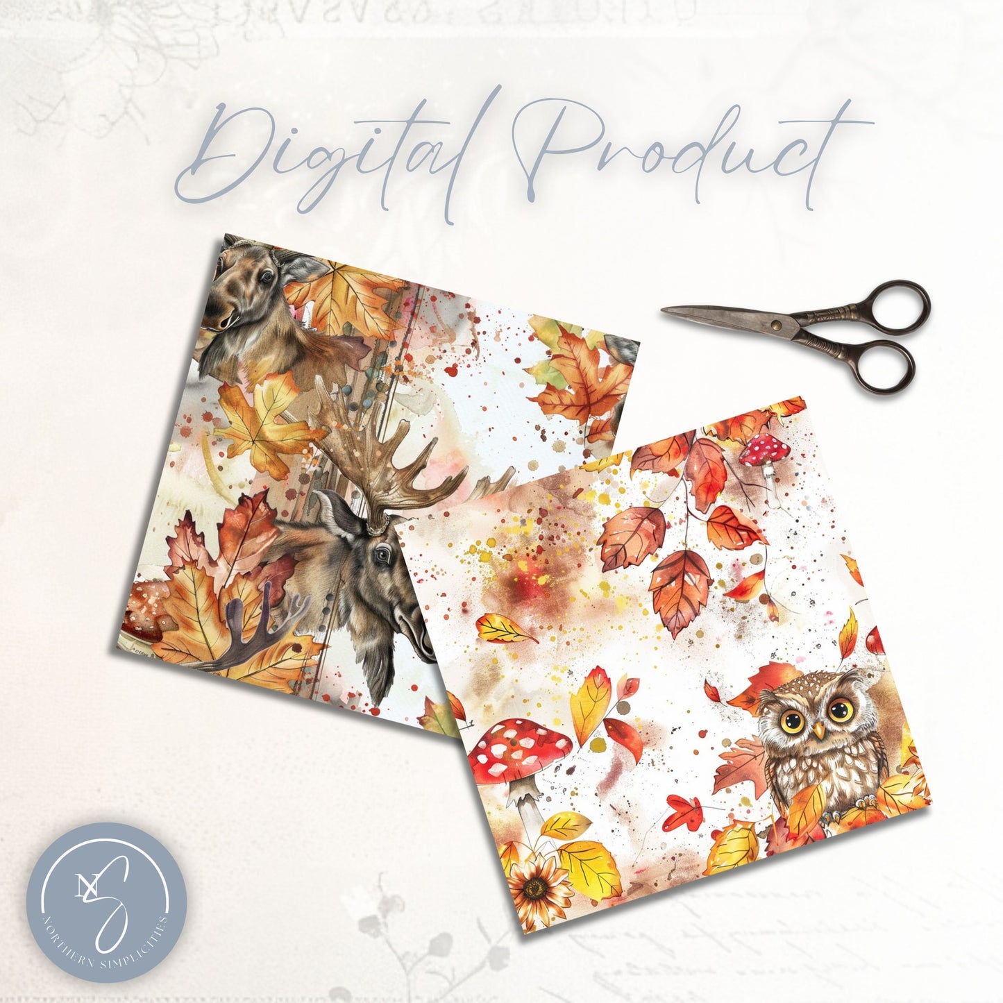 Enchanted Woodland Seamless Papers