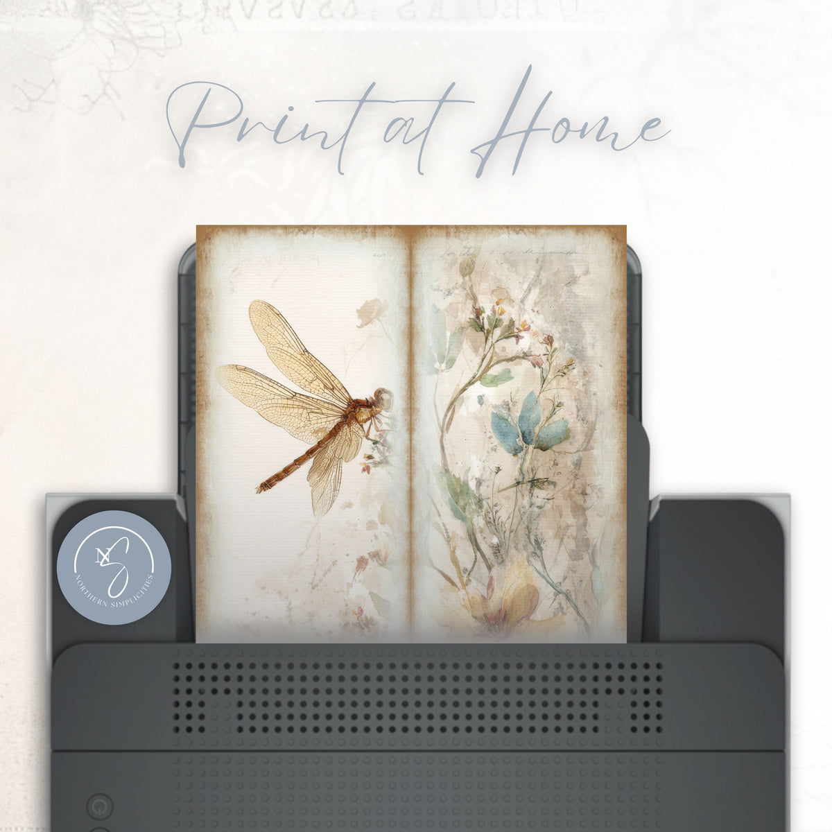 Dragonfly Dreams Tall Journal Pages