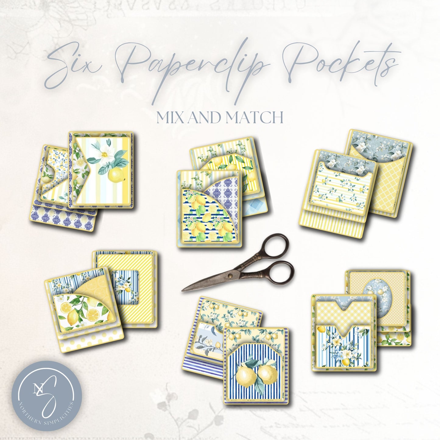 Citrus Charm Hidden Paperclips