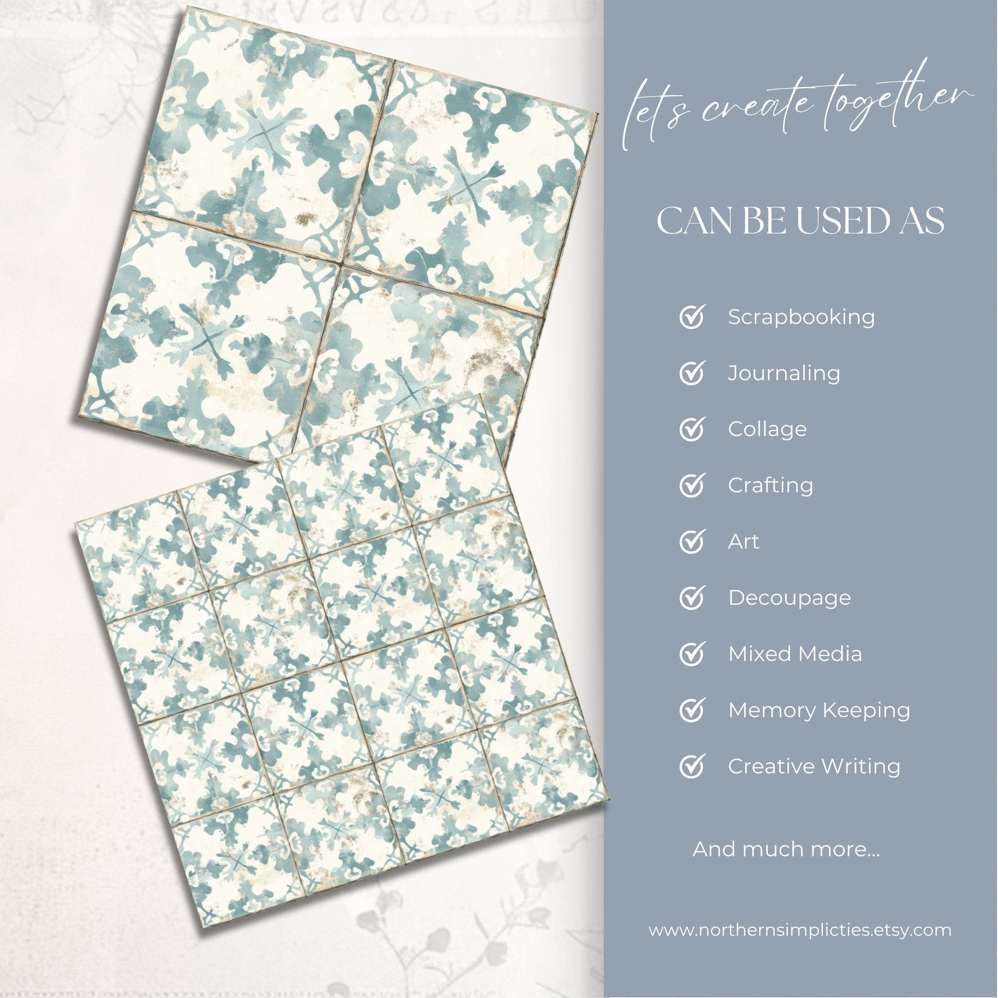 Casa de Recuerdos Seamless Papers