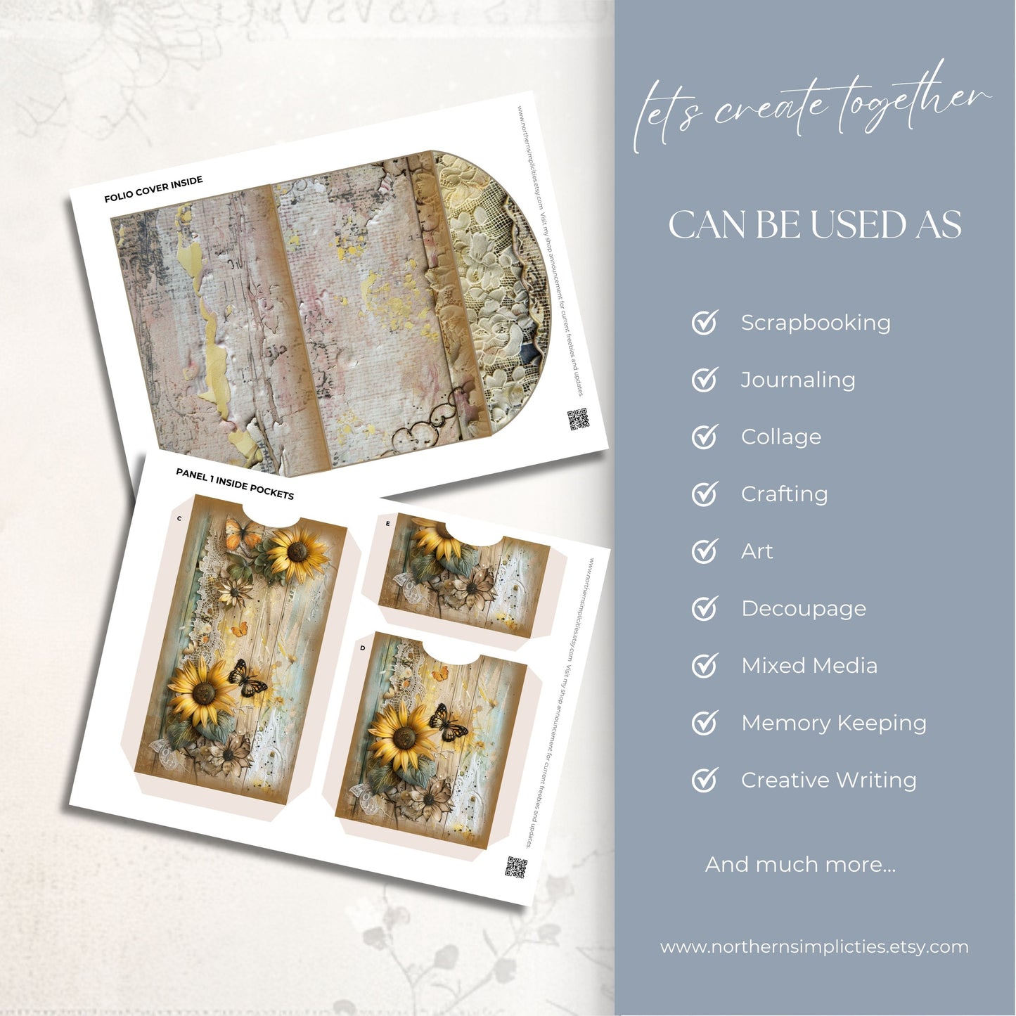 Sunflower Bliss Folio