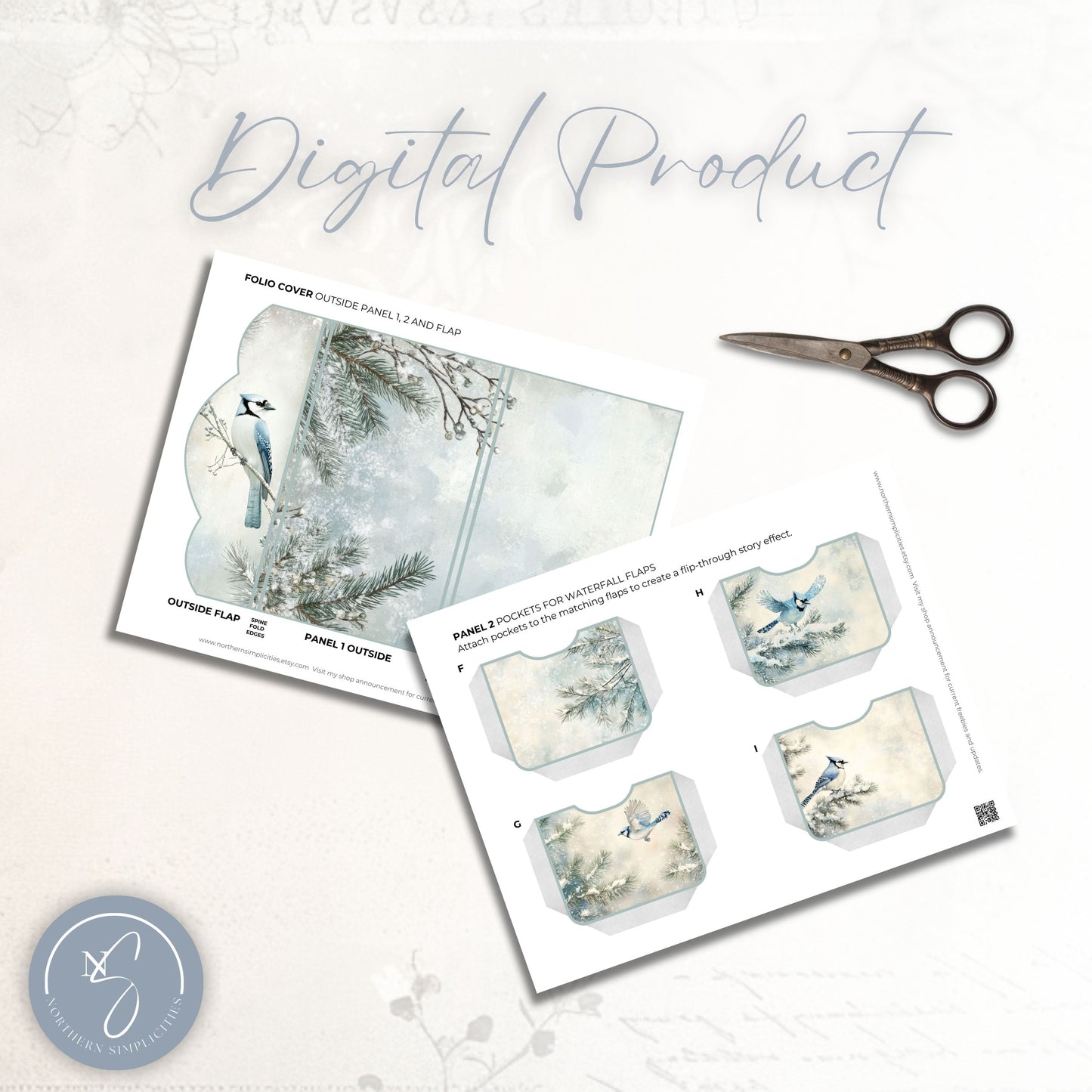 Azure Visitor Waterfall Folio Kit