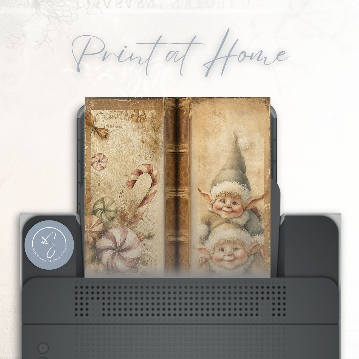 North Pole Tall Journal Cover