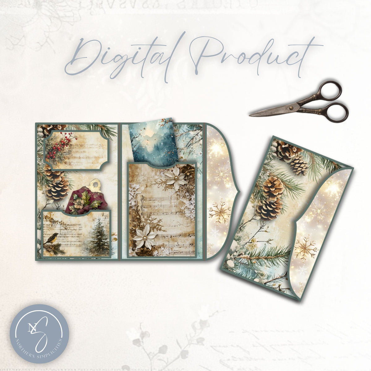 Winterlude Mix and Match Folio Kit
