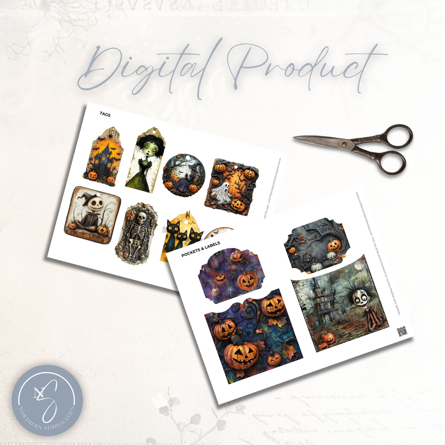 Spooky Reflections Ephemera