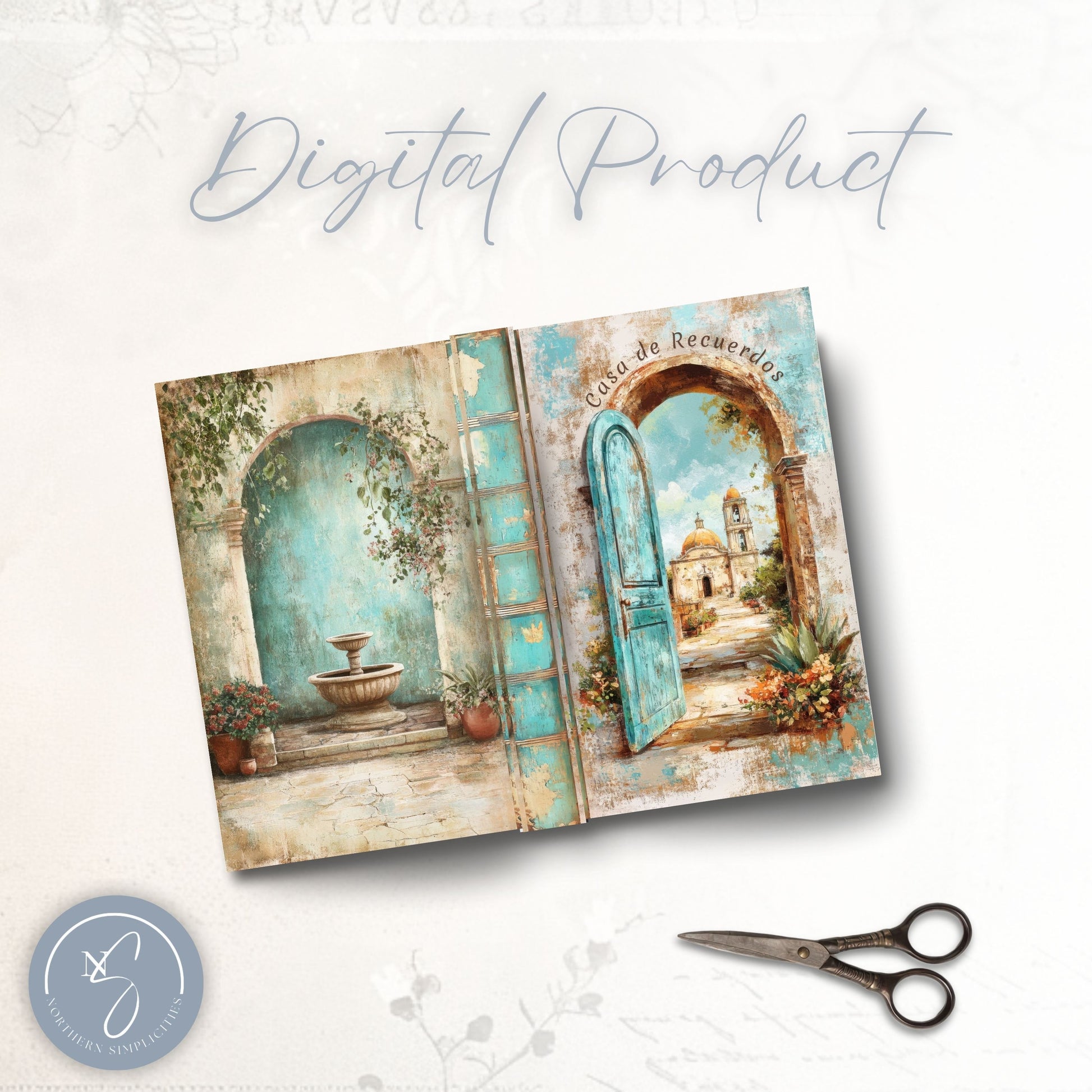 Casa de Recuerdos Journal Cover