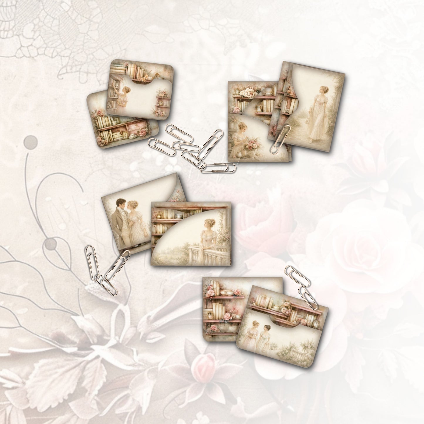 Regency Emma Hidden Paperclip Ephemera