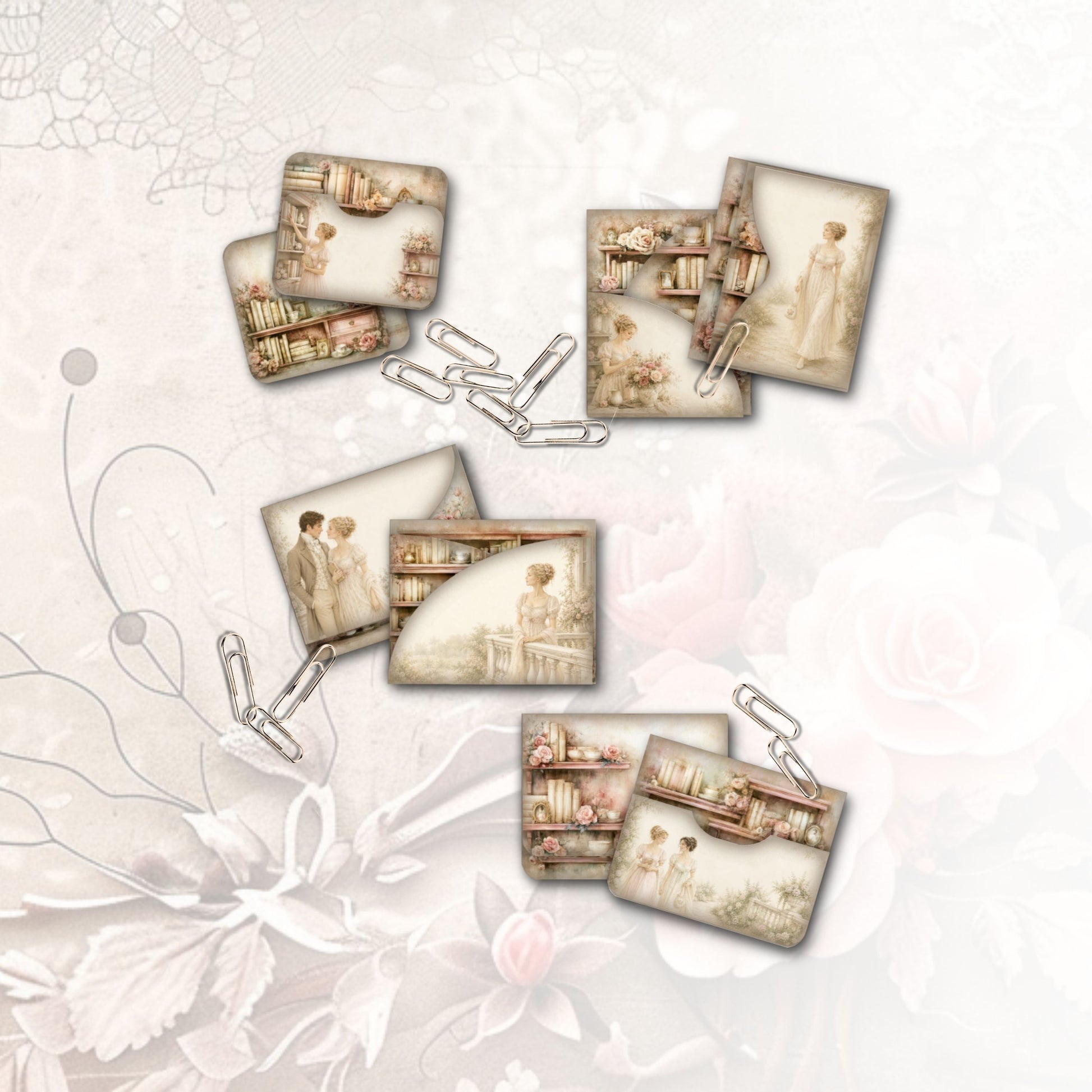 Regency Emma Hidden Paperclip Ephemera
