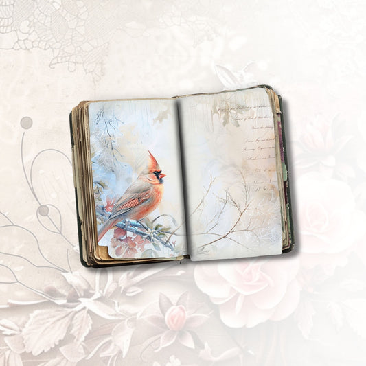 Cardinal Whispers Journal Pages