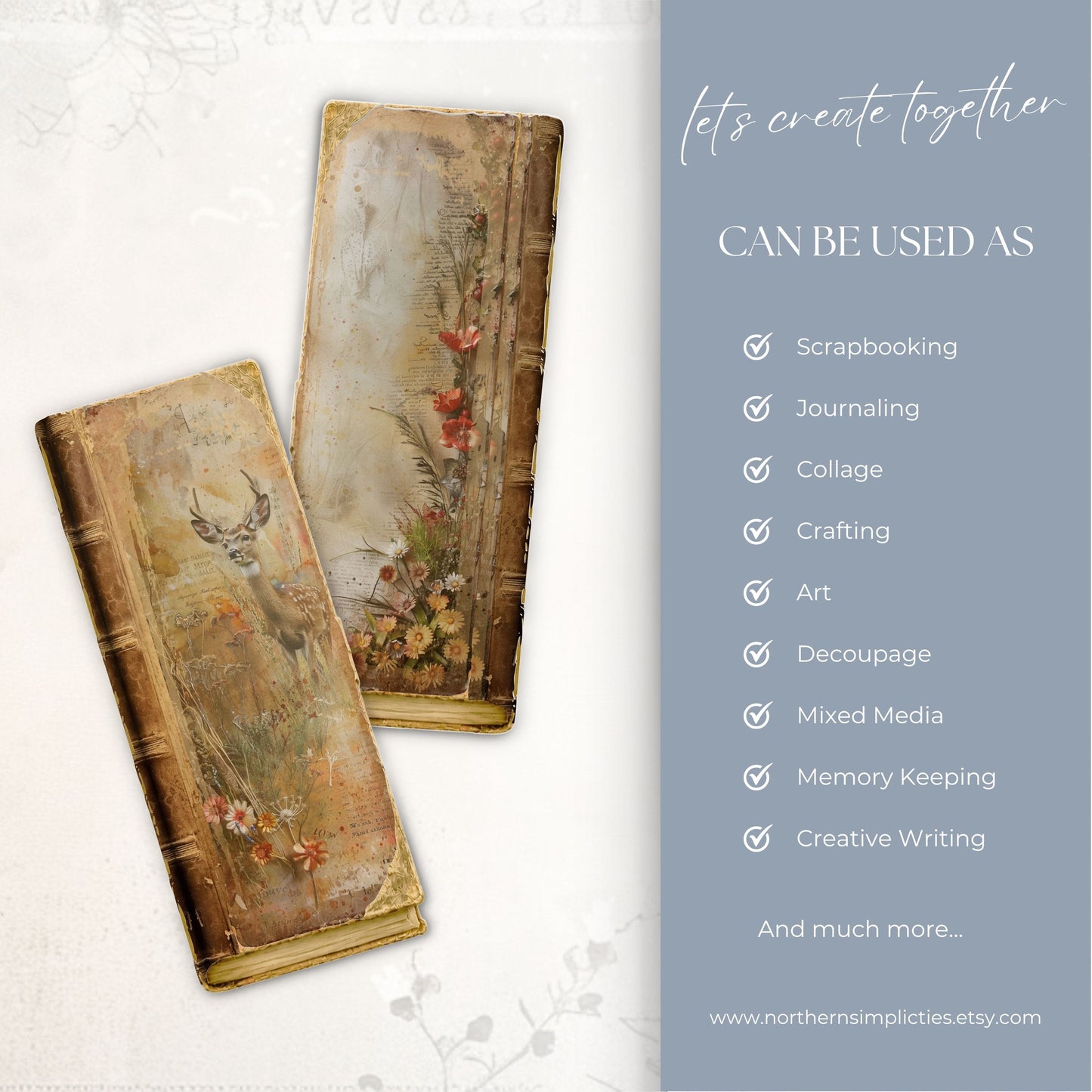 Enchanted Woodland Tall Journal Cover