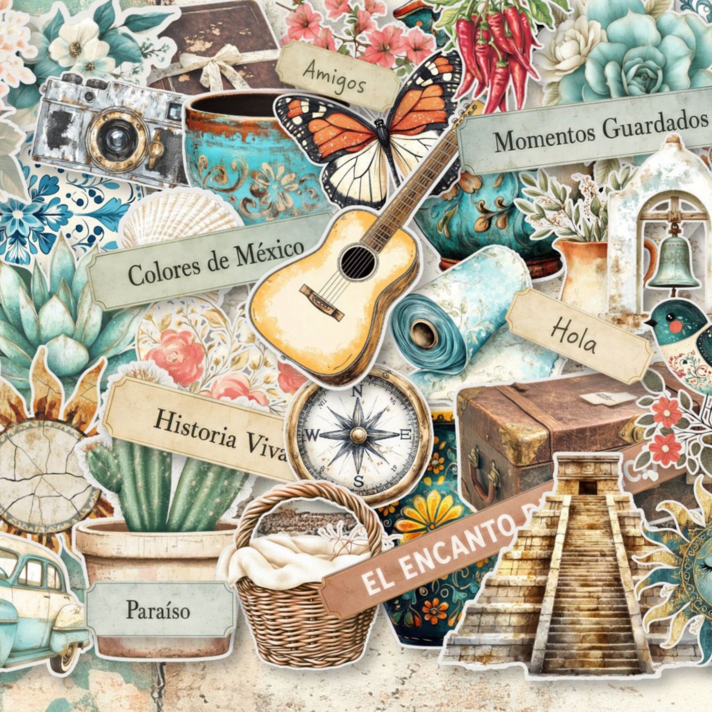 Casa de Recuerdos Fussy Cuts