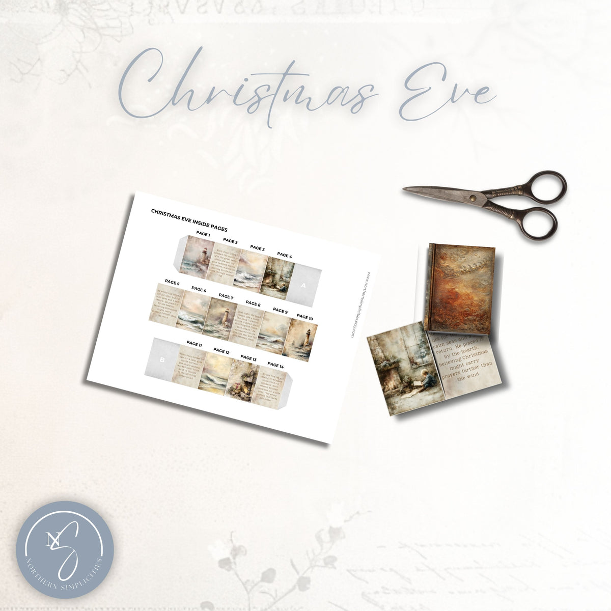 North Pole Mini Books