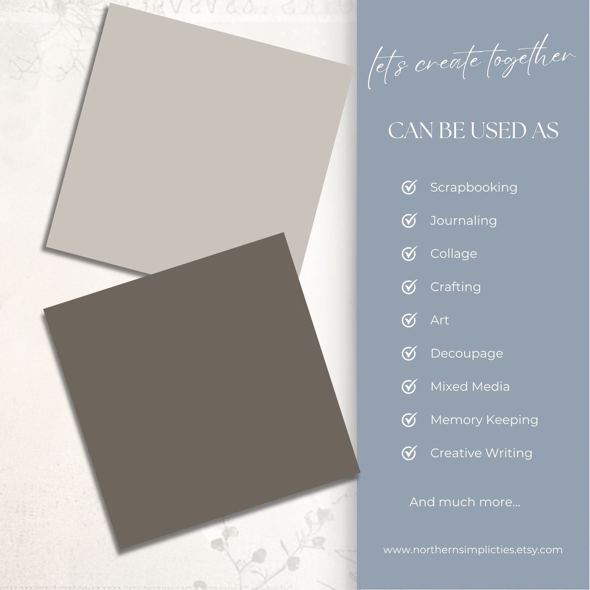 Vintage Hues Seamless Papers