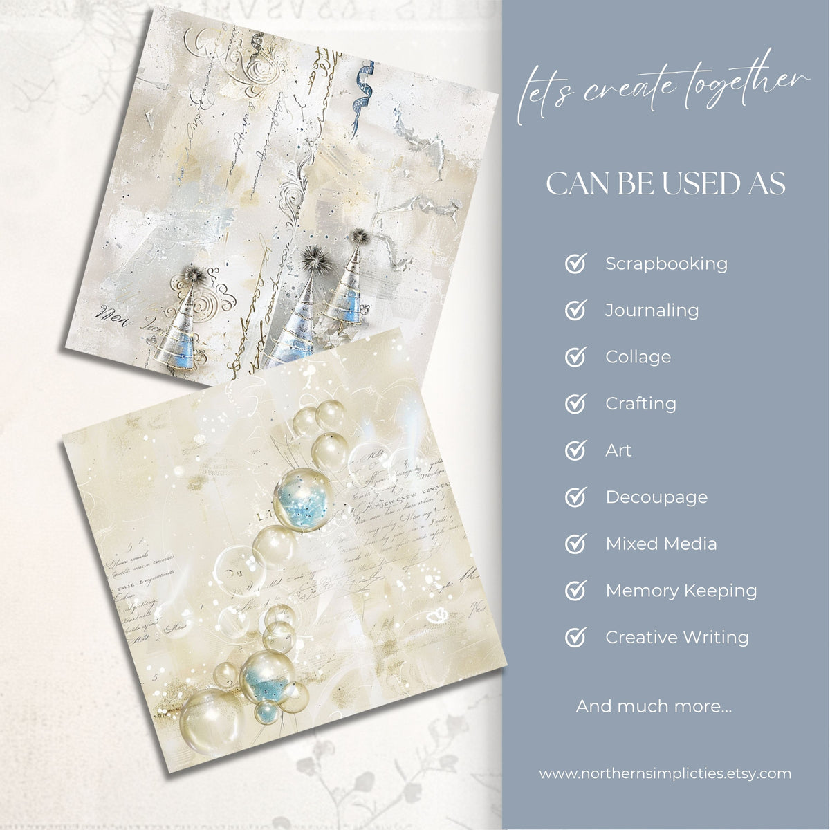 Midnight Affair Seamless Papers