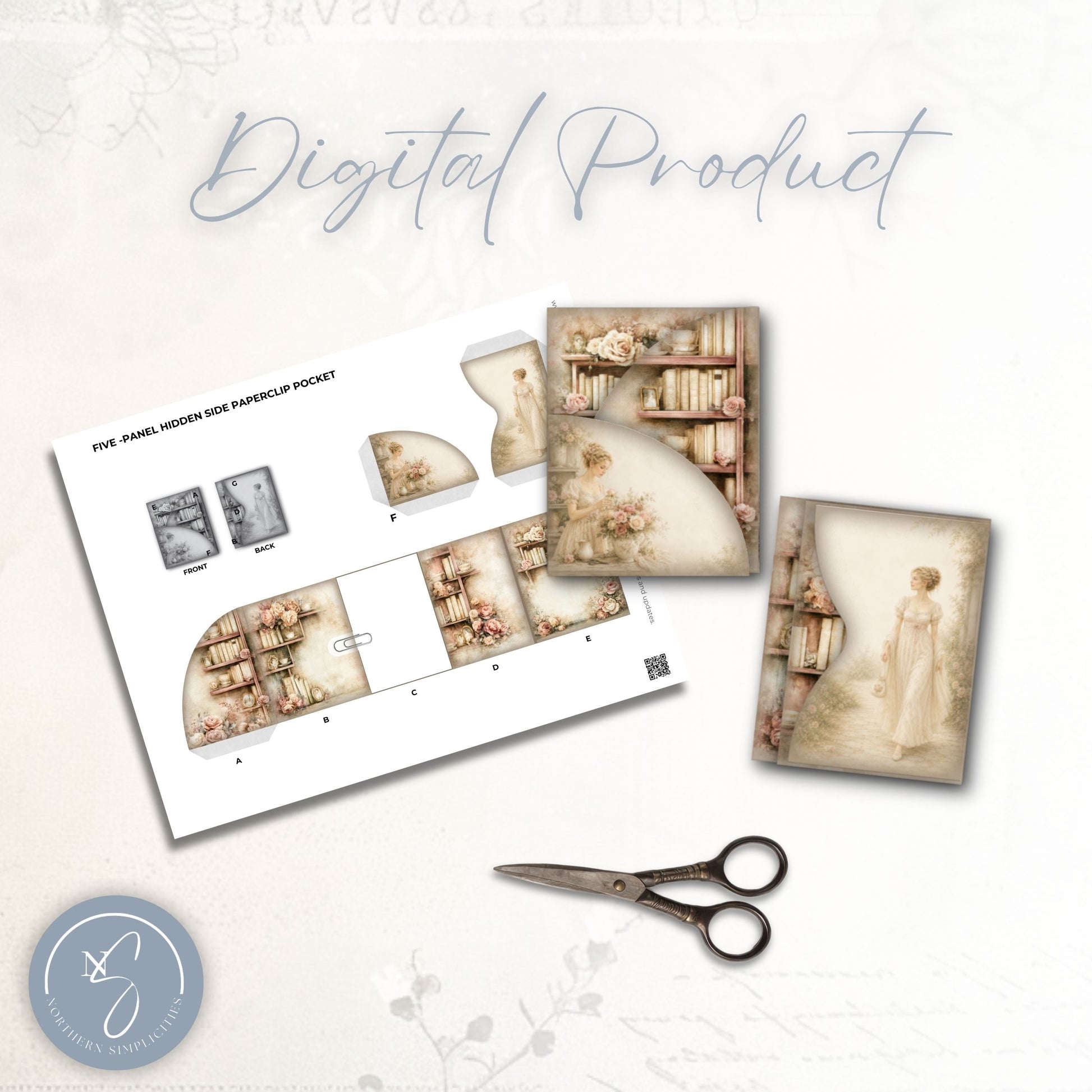 Regency Emma Hidden Paperclip Ephemera