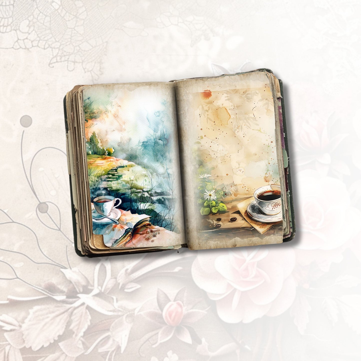 Brewed Bliss Journal Pages