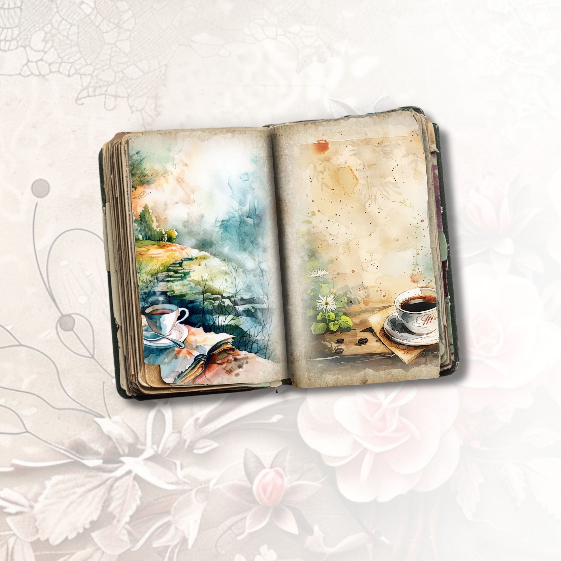 Brewed Bliss Journal Pages