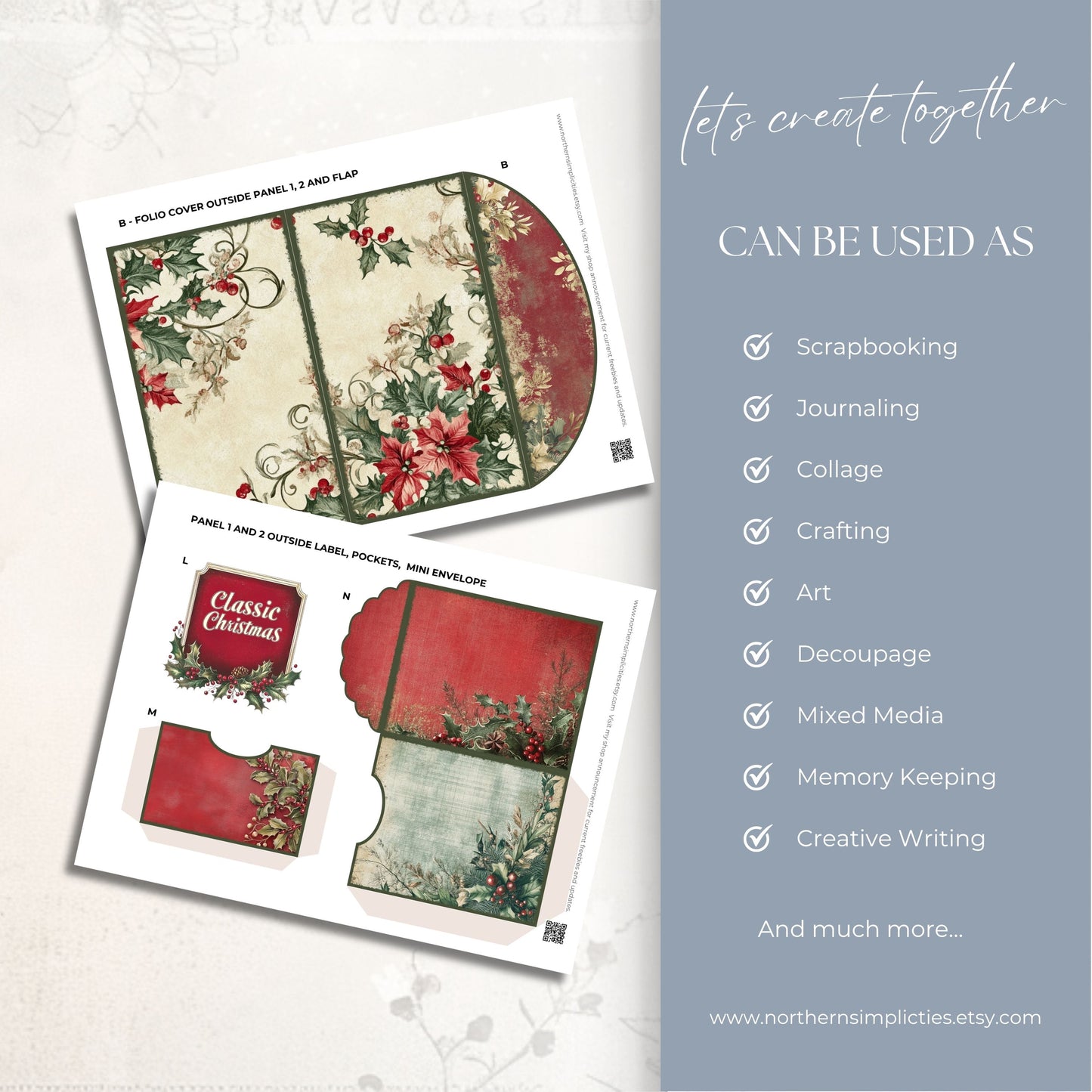 Classic Christmas Folio Kit