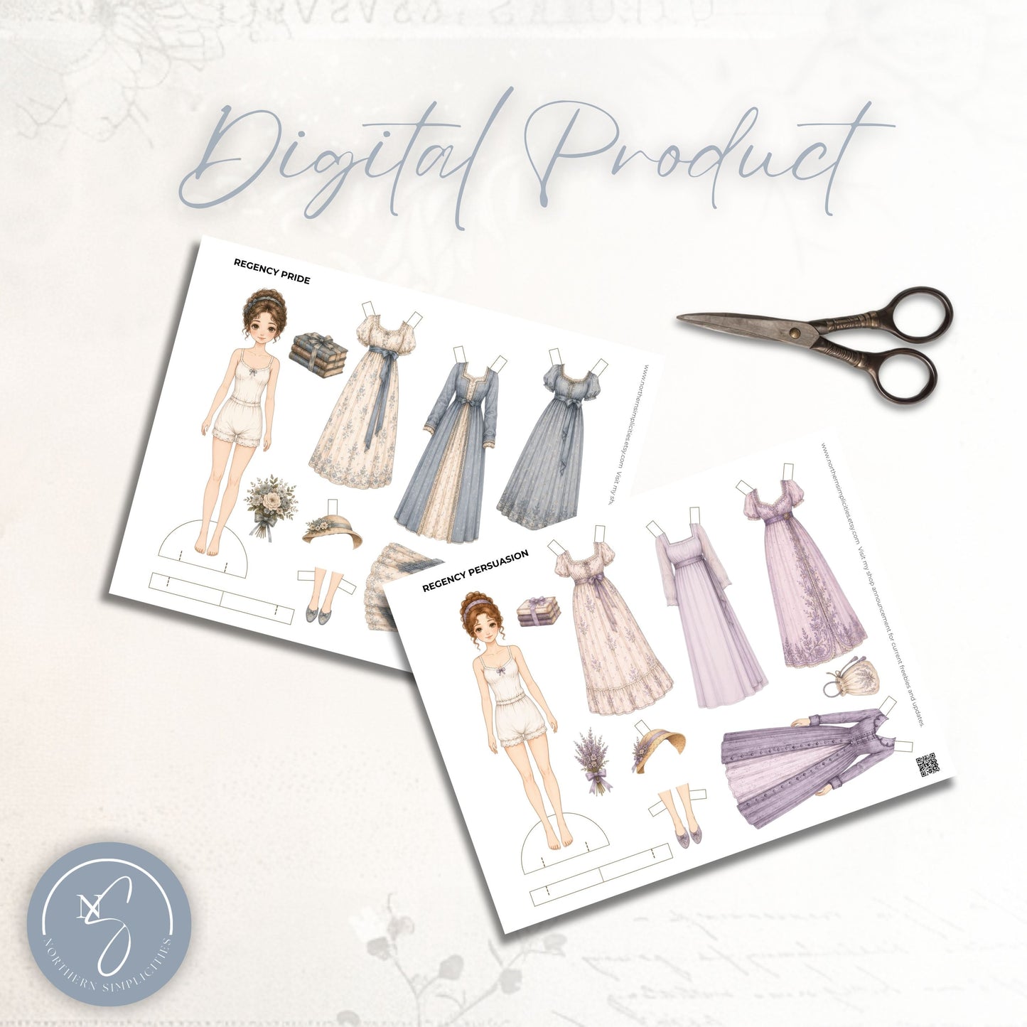 Regency Stories Paper Dolls